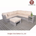 Sofá quente do Rattan com C-Mesa para ao ar livre (5091)